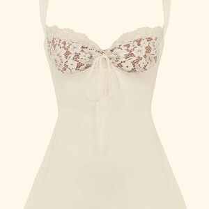 House of CB Ariana Lace Insert Dress. L+ A/C